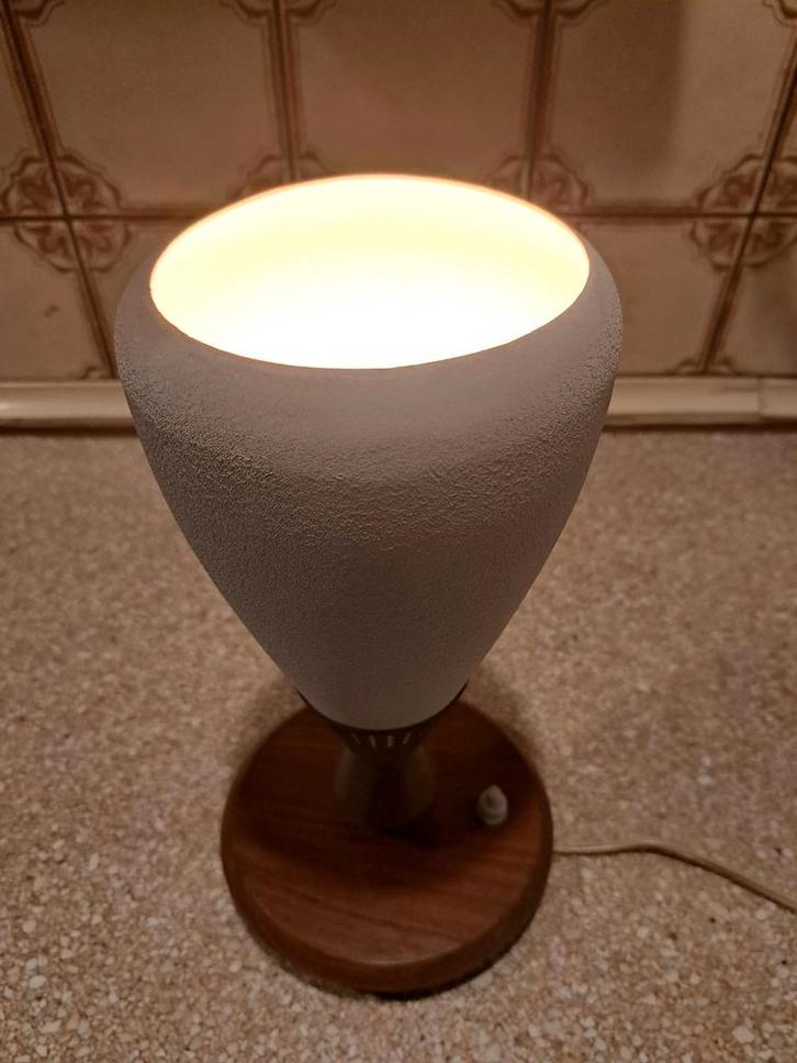 Vintage retro tafellamp jr. 50/60, Huis en Inrichting, Lampen | Tafellampen, Gebruikt, Minder dan 50 cm, Ophalen of Verzenden