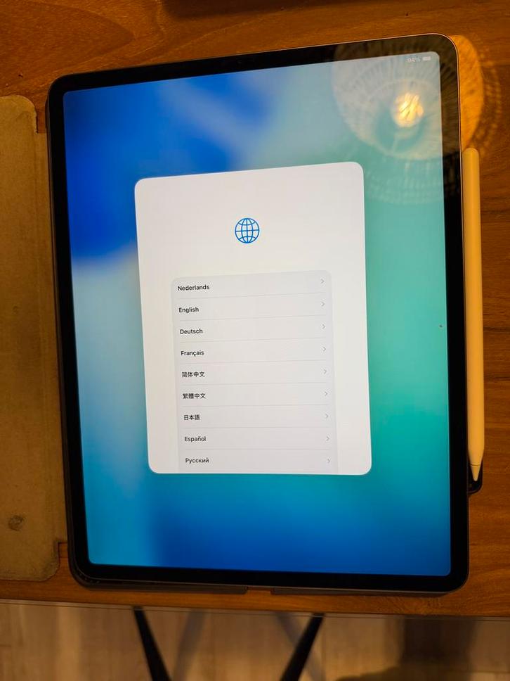 Ipad pro 128 GB 12.9 inch 4e Gen+ pencil, Computers en Software, Apple iPads, Zo goed als nieuw, Apple iPad Pro, Wi-Fi, 13 inch of meer