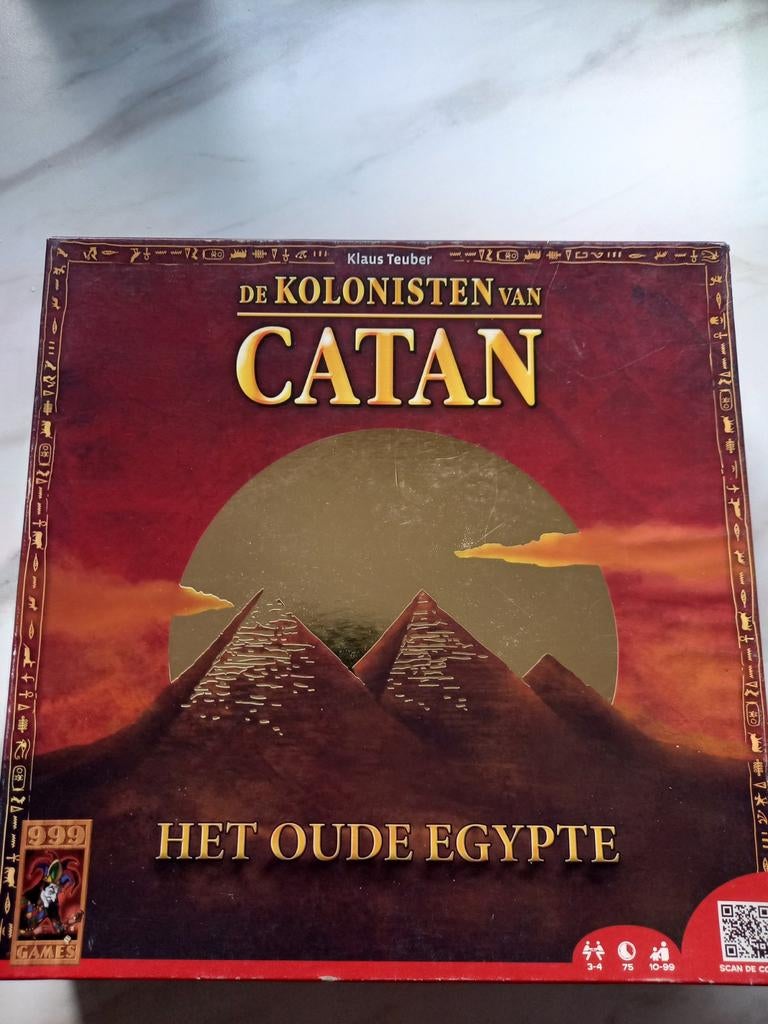 Kolonisten van Catan: Het Oude Egypte - Compleet, Hobby en Vrije tijd, Gezelschapsspellen | Bordspellen, Drie of vier spelers