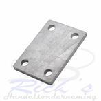 Rollenset / rollenwip 2 delig – 2 kunststof (PVC) kielrollen, Info@rickshandel.nl, Overige typen, Nieuw, Ricks Handelsonderneming