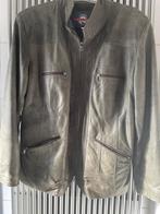 Stijlvol groen leren jack, maat XL, Ophalen of Verzenden, Zo goed als nieuw, Maat 42/44 (L), Groen