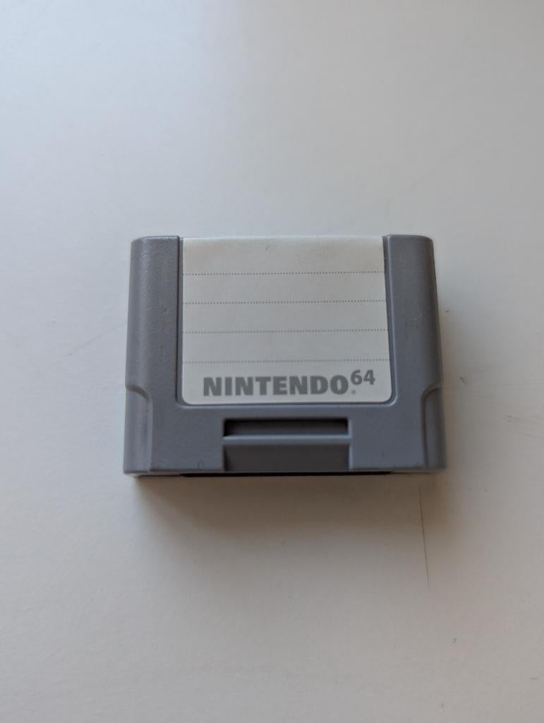 Controller pak / mermoy card N64, Overige genres, 1 speler, Ophalen of Verzenden, Zo goed als nieuw