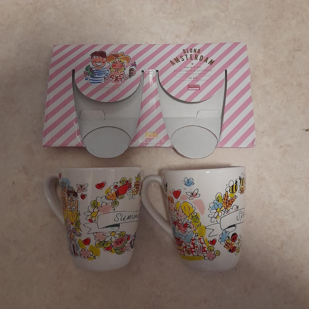 Blond Amsterdam Spring en Summer bekers mokken, Huis en Inrichting, Keuken | Servies, Blond Amsterdam, Nieuw, Ophalen of Verzenden