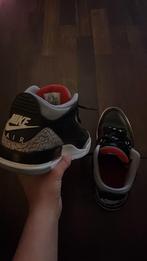 Jordan 3 black  cement reimagined, Zwart, Ophalen of Verzenden, Sneakers of Gympen, Zo goed als nieuw