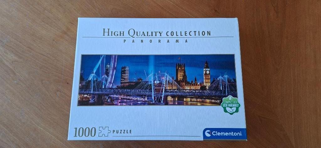 Londen (panorama puzzel), Ophalen of Verzenden, 500 t/m 1500 stukjes, Gebruikt, Legpuzzel