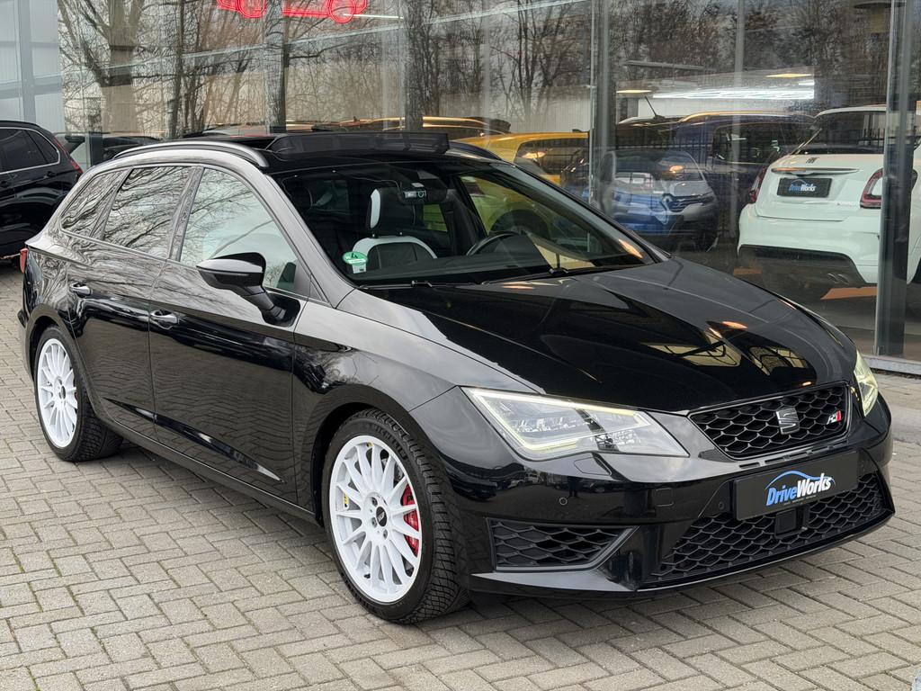 SEAT Leon ST 2.0 TSI Cupra 290 | Pano | Leer | Carplay | Cam, Auto's, 15 km/l, 4 cilinders, 1984 cc, Leon