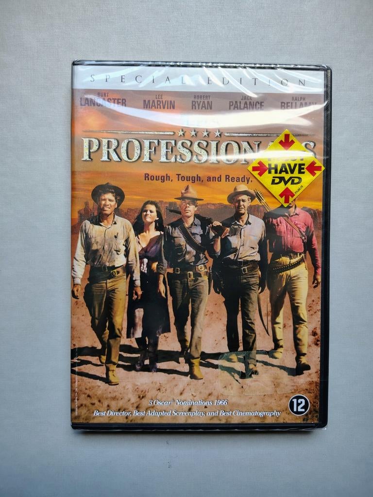 The Professionals (1966) (SEALED) / Burt Lancaster, Verzenden, 1960 tot 1980, Nieuw in verpakking, Actie en Avontuur