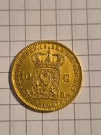 Gouden 10 Gulden Munt Willem I - 1825, Koning Willem I, Losse munt, 10 gulden, Goud
