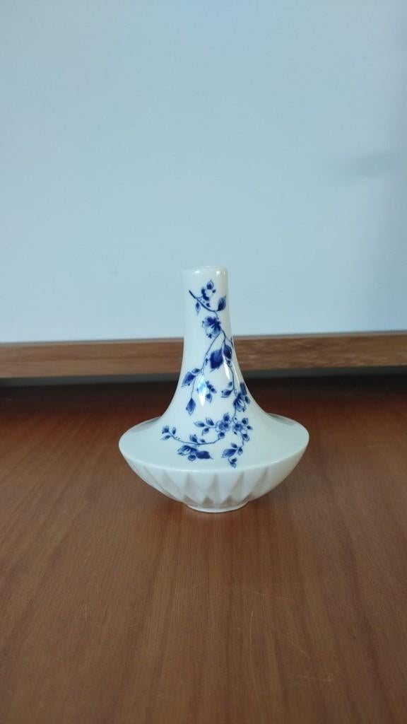 heinen delfs blauw vaas mini vaas, Ophalen of Verzenden