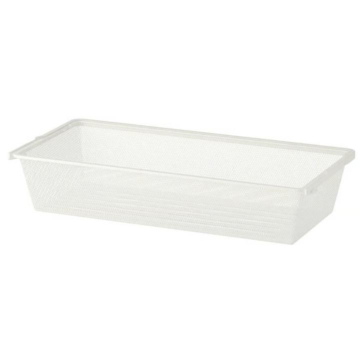 Witte IKEA BOAXEL wasmand 80x40x15, Huis en Inrichting, Kasten | Stellingkasten, Zo goed als nieuw, Ophalen