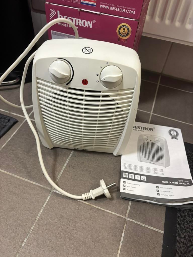 Bestron ventilatorkachel, Doe-het-zelf en Verbouw, Verwarming en Radiatoren, 30 tot 80 cm, Kachel, Minder dan 60 cm, Ophalen of Verzenden