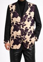 Colbert met koeienprint - Rock & Roll stijl - Maat 50/52, Kleding | Heren, Kostuums en Colberts, Maat 52/54 (L), Overige kleuren