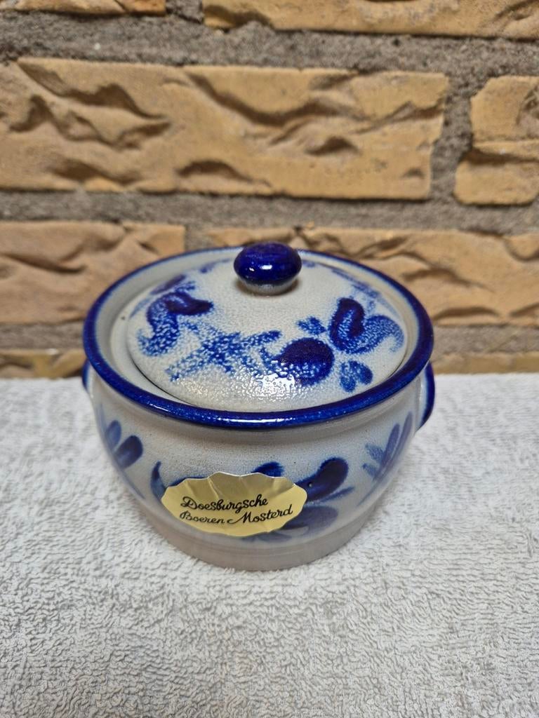Authentieke Heringstopf / Keulse Pot - Doesburgsche Mosterd, Antiek en Kunst, Ophalen of Verzenden
