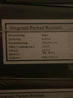 25 m² Visgraat Parket Rustiek - Nieuw in doos, Ophalen of Verzenden, Nieuw, 25 tot 50 m², Parket