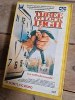 vhs three o'clock high ex rental retro vintage videotheek, Vanaf 16 jaar, Ophalen of Verzenden, Gebruikt, Horror