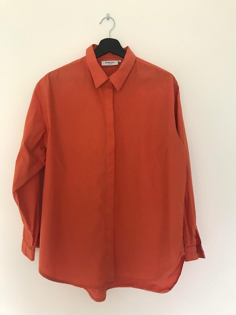 Oranje blouse MSCH Copenhagen maat M/L, Kleding | Dames, Blouses en Tunieken, Maat 38/40 (M), Msch Copenhagen, Oranje, Ophalen of Verzenden