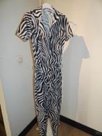Studio Anneloes travel stof jumpsuit zebra print topper S/M