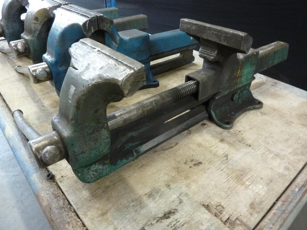 Prima Heuer Front bankschroef 150mm Zware bankschroeven!, Ophalen, Gebruikt, Handelsonderneming Hendriksen, Munstermanstraat 6 - Hal 3 - Silvolde