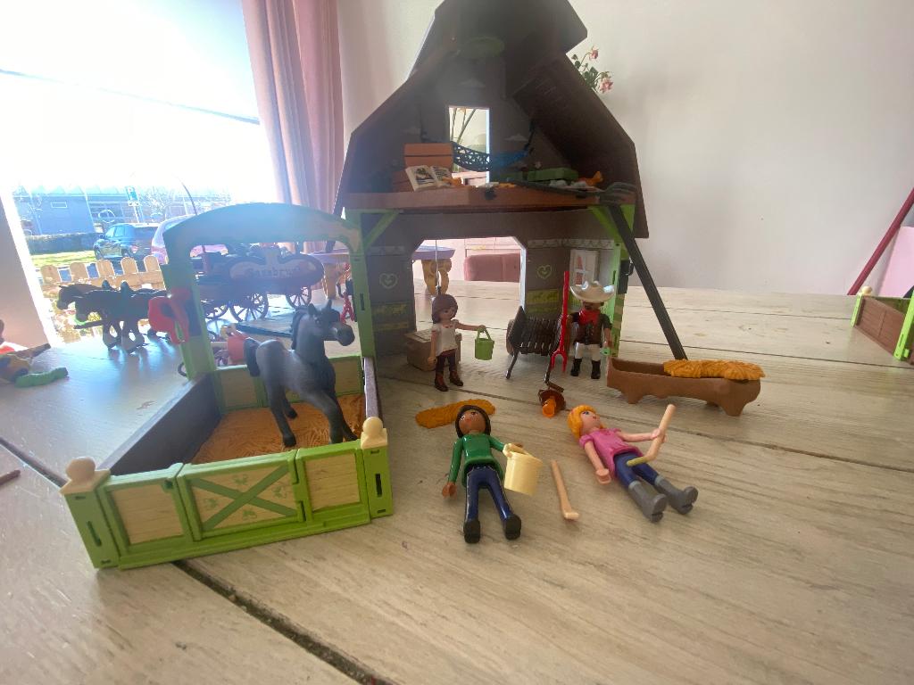 Spirit Playmobiel meerdere sets, Ophalen, Zo goed als nieuw, Complete set