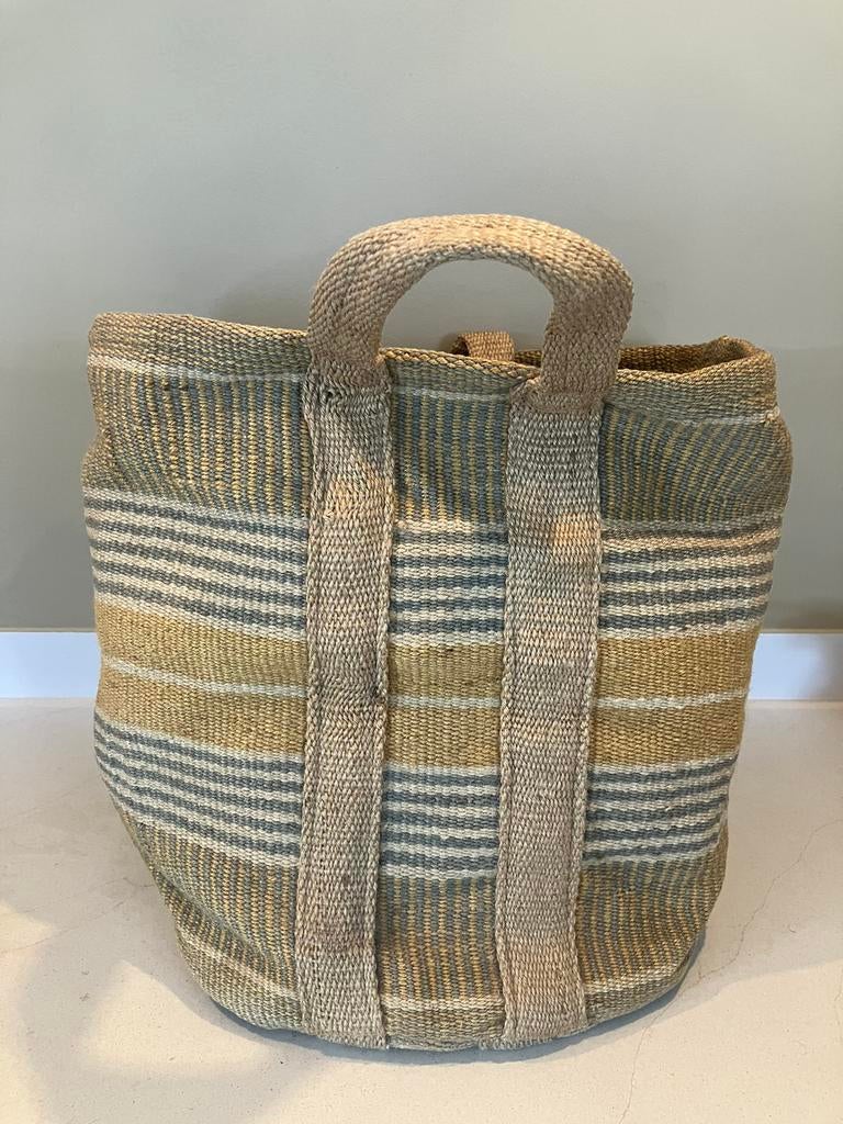 Sfeervolle opbergtas van jute, Ophalen, Overige materialen, Mand, Zo goed als nieuw