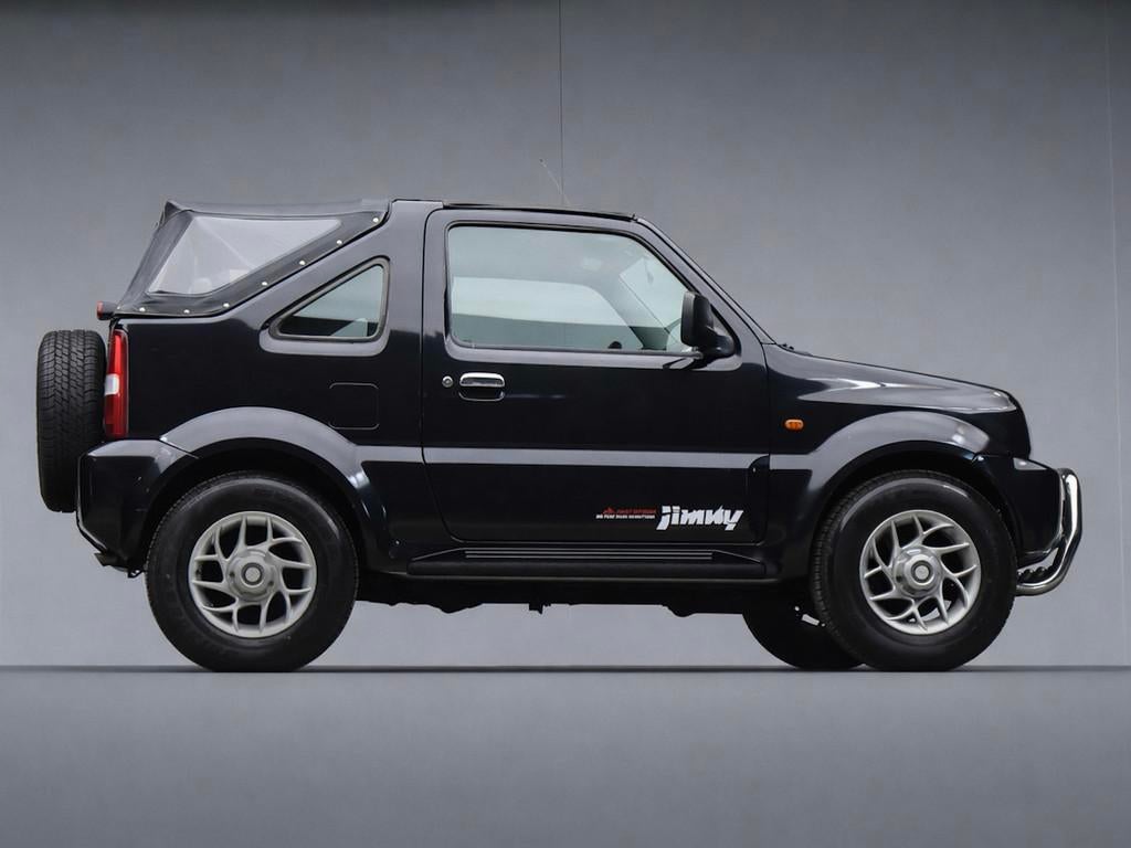 Suzuki Jimny 1.3 JLX CABRIO (LEDER,4x4,NIEUWE APK,GEEN ROEST, 13 km/l, Stof, 4 cilinders, 4 stoelen