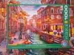 Eurographic puzzel, Sunset over Venice, 1000 stukjes, Ophalen of Verzenden, 500 t/m 1500 stukjes, Zo goed als nieuw