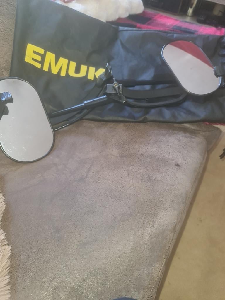 EMUK Caravan Spiegels - Universeel, Ophalen of Verzenden, Gebruikt, Universele onderdelen