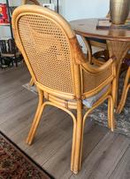 Rotan eetkamer stoelen, Ophalen, Zo goed als nieuw, Rotan