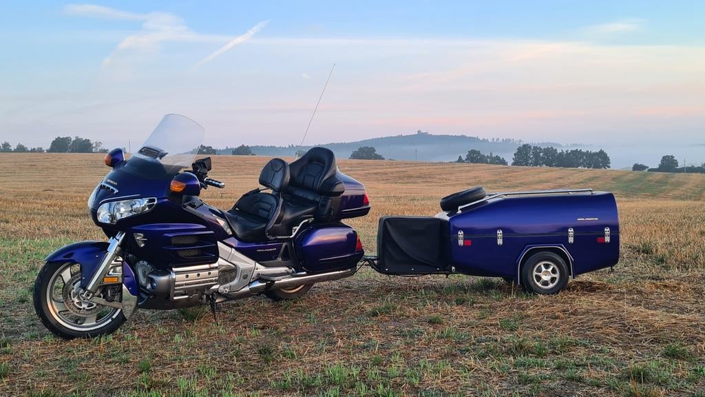 Goldwing Gl 1800 & Campmaster aanhanger, Achterwielaandrijving, 31 €/maand, Origineel Nederlands, Handgeschakeld