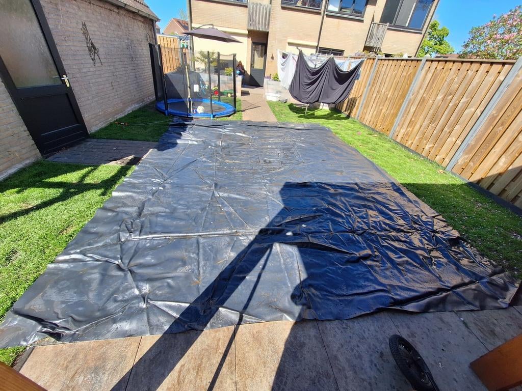 Nieuwe vijverfolie met kleine beschadiging, Tuin en Terras, Vijvers, Ophalen, Nieuw