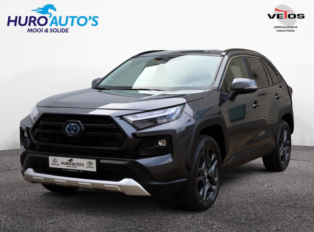 Toyota RAV4 2.5 Hybrid AWD Adventure | JBL Audio | El. Achte, Automaat, 12 maanden, Gebruikt, Zwart