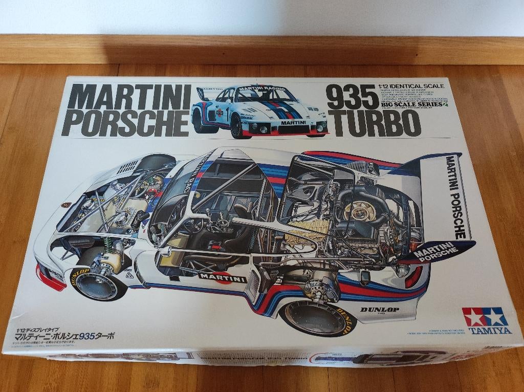 Tamiya 1/12 Martini Porsche 935 Turbo 12023 1977, Ophalen of Verzenden, Nieuw, 1:9 t/m 1:12, Auto