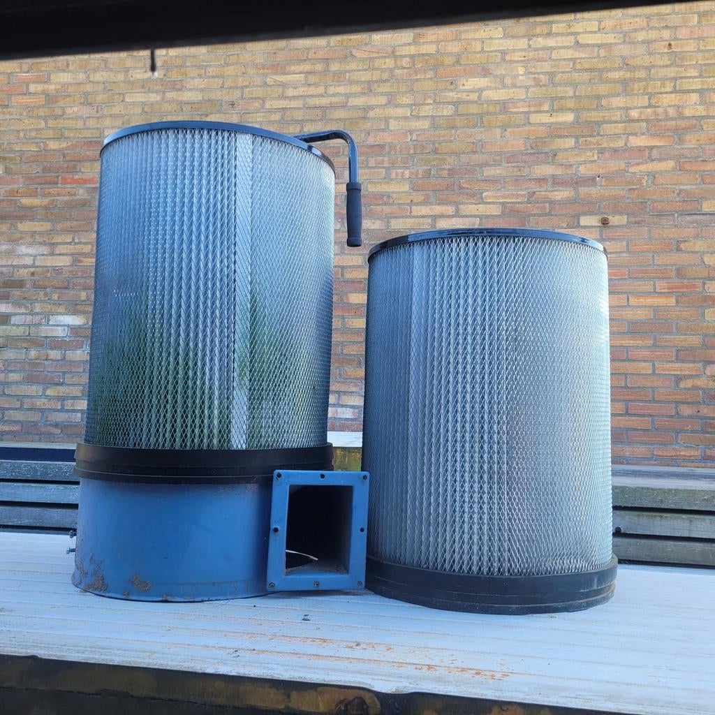 Filters stofafzuiging en houtmot HBM, Ophalen