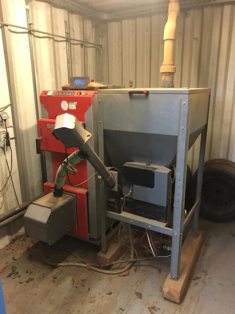 Pellet kachel installatie, Ophalen, Gebruikt, Overige brandstoffen, Houtkachel