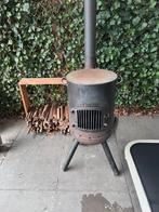Buiten kachel - Vrijstaand, Huis en Inrichting, Kachels, Ophalen, Gebruikt, Houtkachel, Vrijstaand
