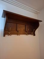 Massief eiken kapstok, Huis en Inrichting, Woonaccessoires | Kapstokken, Zo goed als nieuw, Minder dan 100 cm, Hout, Ophalen