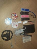 Nitendo Wii, Spelcomputers en Games, Spelcomputers | Nintendo Wii, Ophalen, Gebruikt, Met 3 controllers of meer, Met stuurtje
