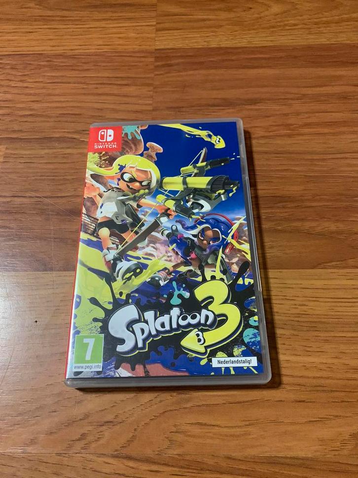 Splatoon 3 | Nintendo Switch, Spelcomputers en Games, Games | Nintendo Switch, Zo goed als nieuw, 1 speler, Vanaf 7 jaar, Ophalen of Verzenden