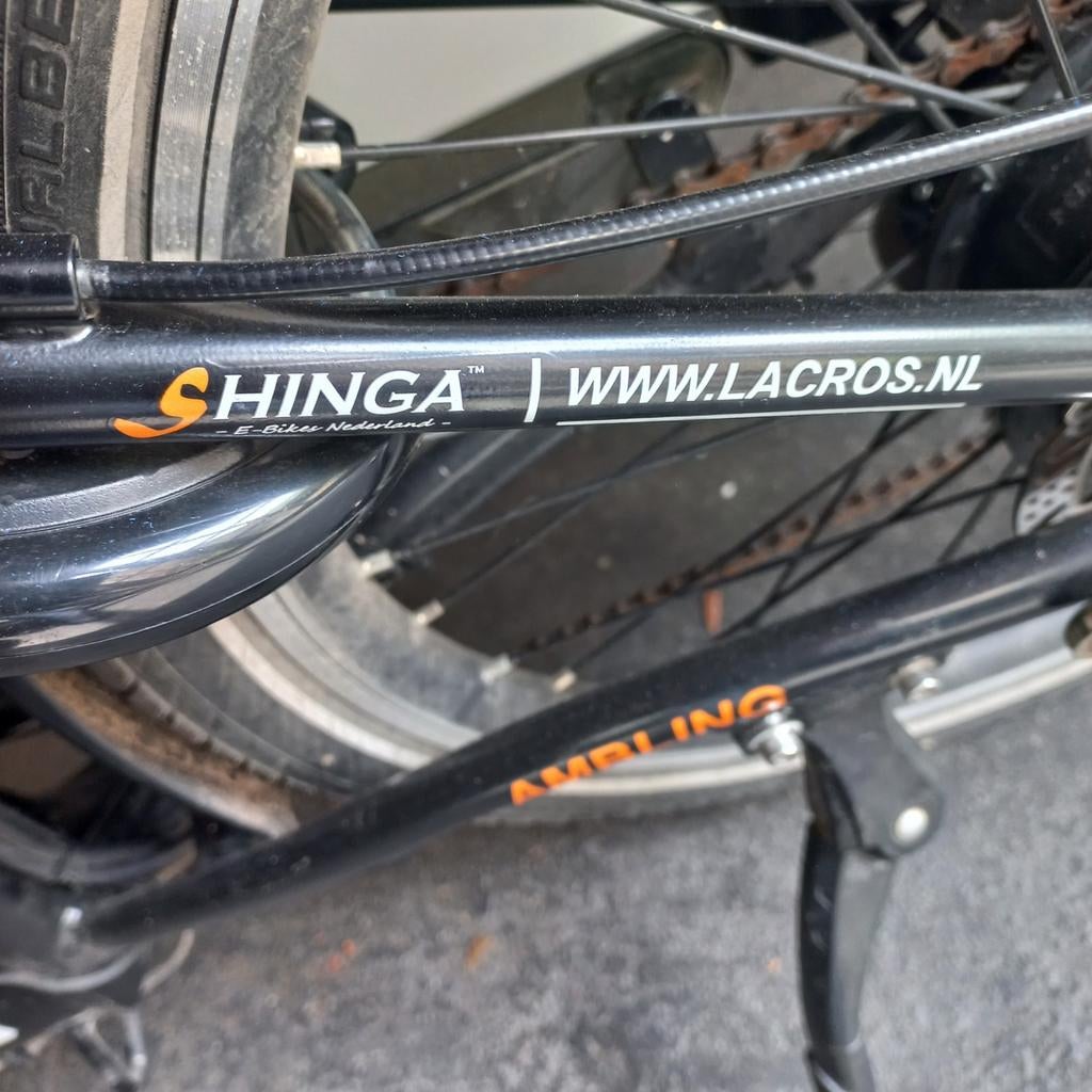 Lacros elektrische vouwfiets, lage instap., Minder dan 47 cm, Ophalen, Zo goed als nieuw, Overige merken