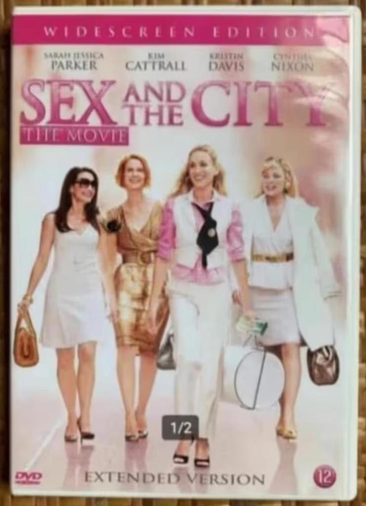 DVD Sex and the City; the movie; Sarah Jessica Parker, Kim C, Vanaf 12 jaar, Ophalen of Verzenden, Zo goed als nieuw, Romantische komedie