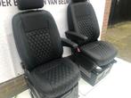 Twee voor stoelen met zwart leer voor Sprinter Crafter, Ophalen, Nieuw, Mercedes-Benz