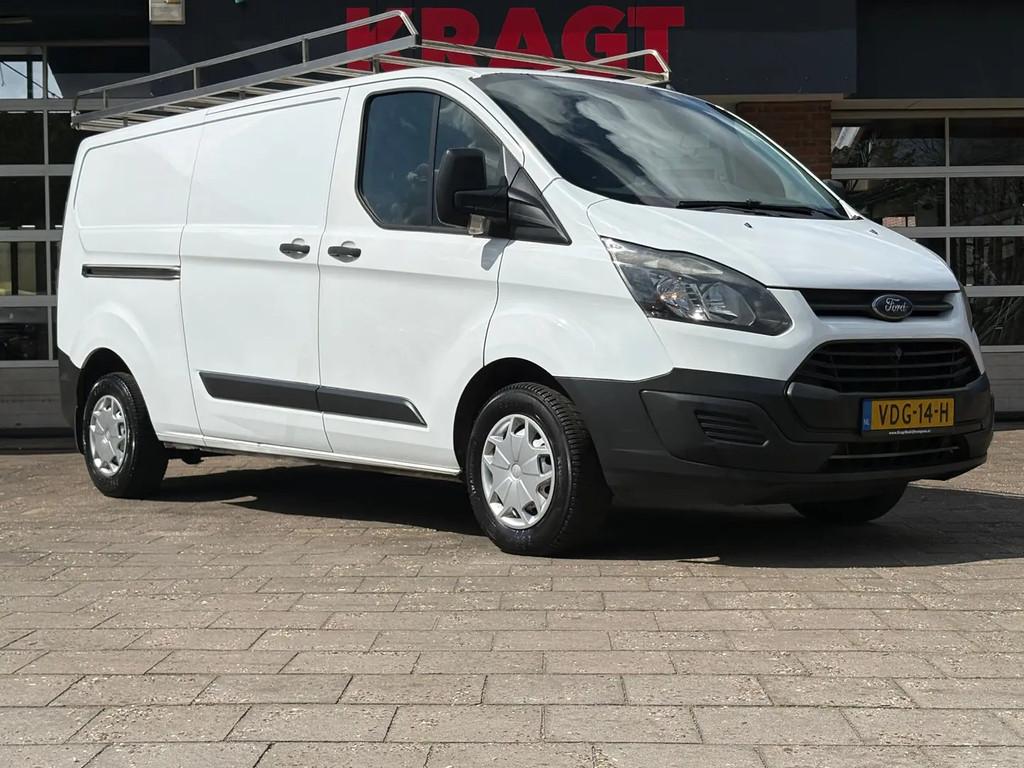 Ford Transit Custom 290 2.0 TDCI L2H1 131PK EUR € 7.950,00, Stof, 4 cilinders, Wit, Bedrijf