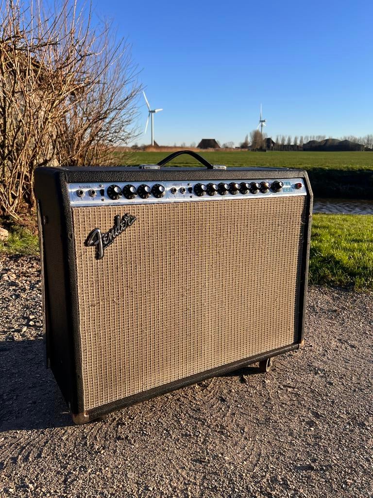 Fender Twin Reverb versterker, Ophalen, Gebruikt, Gitaar, 100 watt of meer