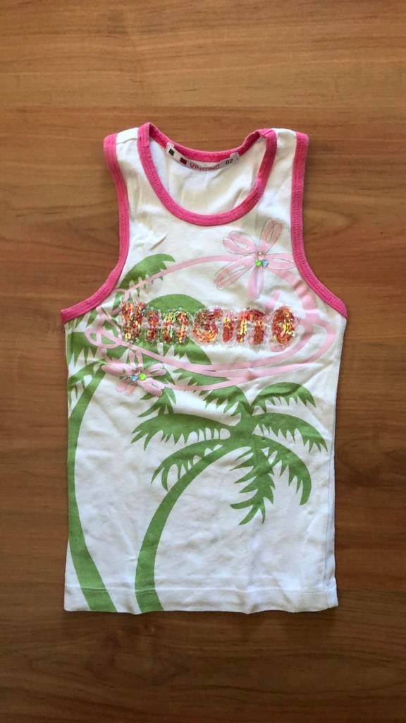 VINGINO SINGLET mt 92, Ophalen of Verzenden, Zo goed als nieuw, Meisje, Shirt of Longsleeve