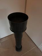 Megavent ventilatie dakdoorvoer PP zwart, Ophalen, Gebruikt