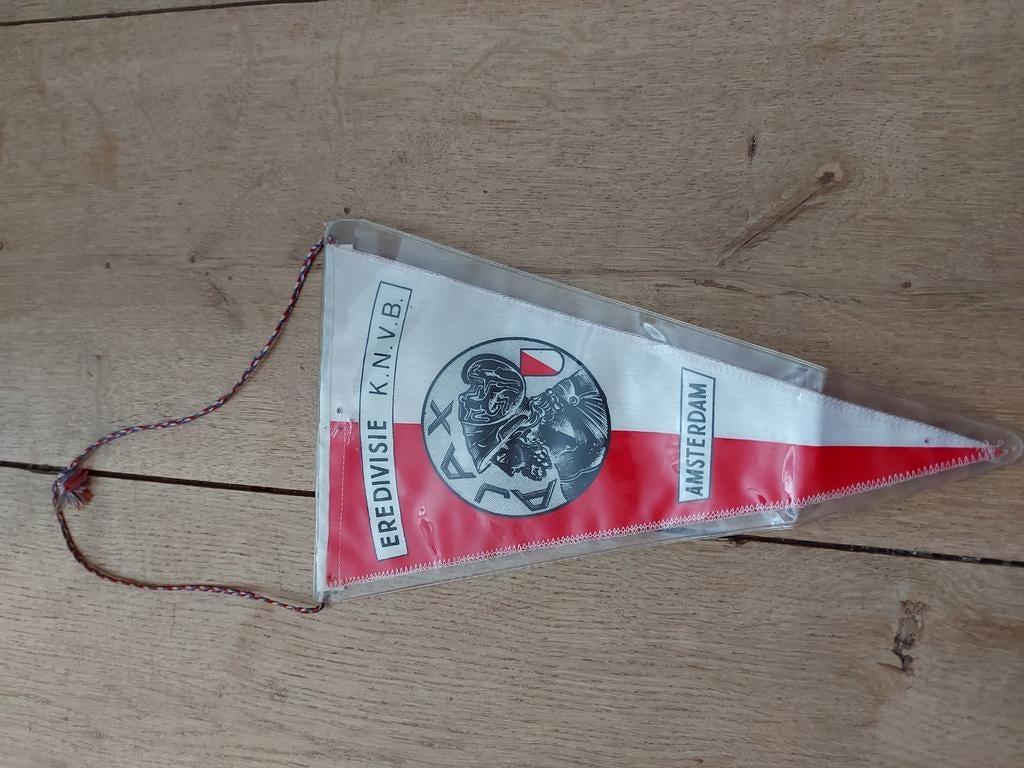 Vaantje ajax vlaggetje eredivisie knvb Amsterdam, Ophalen of Verzenden, Gebruikt, Ajax, Vaantje of Sjaal