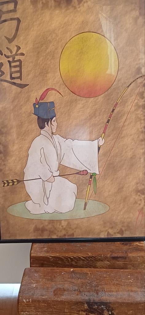 Kyudo poster, Ophalen of Verzenden, 2000 tot heden