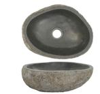 NIEUW | Wasbak wastafel waskom riviersteen ovaal! GRTS BEZOR, Verzenden, Nieuw