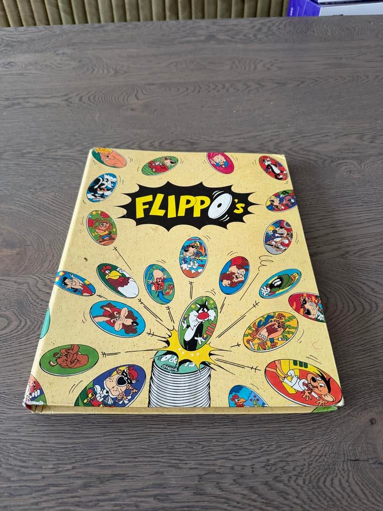 Flippo's verzamelmap met flippo's, Verzamelen, Flippo's, Verzameling, Looney Tunes, Met verzamelmap(pen), Ophalen of Verzenden