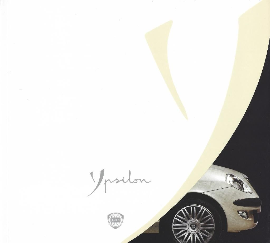 Brochure Lancia Ypsilon 2003, Ophalen of Verzenden, Gelezen, Overige merken